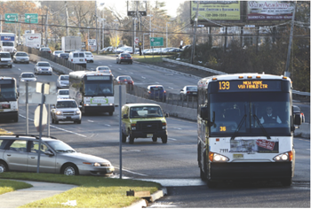 njtransit 139 in traffic