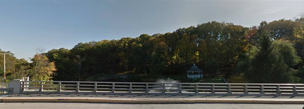 bridge looking at boonton pond