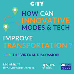Graphic that says: How can innovative modes and tech improve transportation?